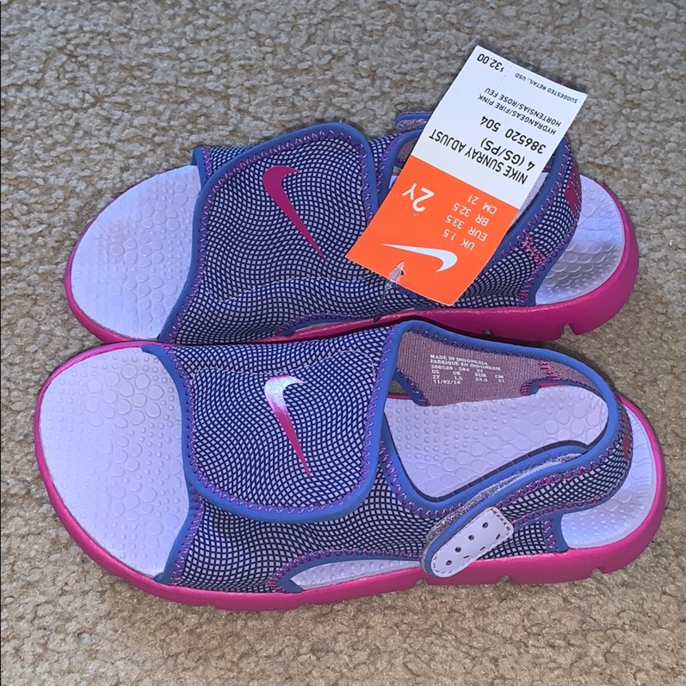 Nike Sunray Adjustable Sandals - Girls